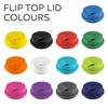 Flip Top Cup to 2 Lid Colours